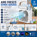ArcticBreeze Pro - Enfriador de Aire con luz Led